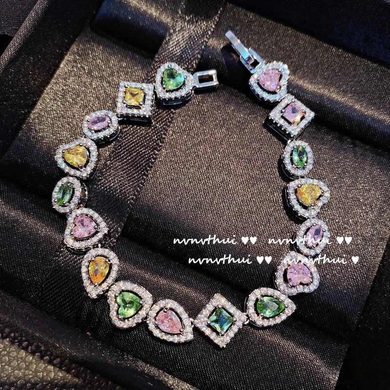 Bohemian Stackable Bead Bracelets Multilayered Bracelet Set