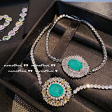 Bohemian Stackable Bead Bracelets Multilayered Bracelet Set