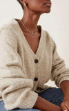 Stained Glass Rice Bead Necklace Natural Pearl Women's Short Necklace