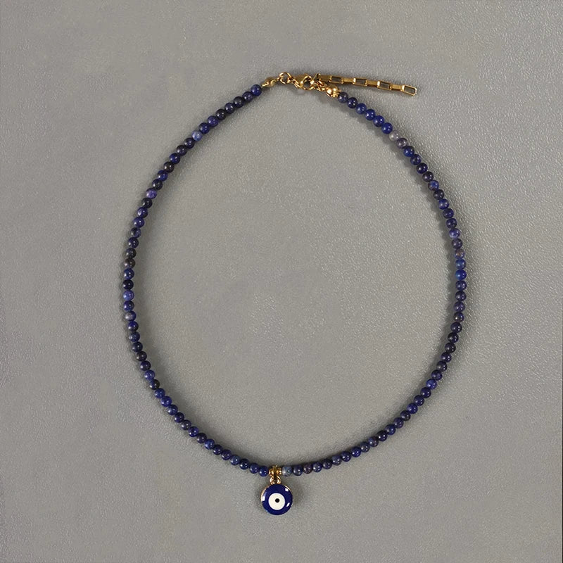 Boho Pearl Beaded Necklace for Women