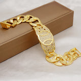 Bohemian Rhinestone Watch Chain Bangle Wedding Jewelry