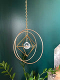 Bohemian Suncatcher Prism Crystal Car Window Decoration