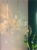 Bohemian Suncatcher Prism Crystal Car Window Decoration