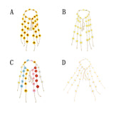 Bohemian Sunflower Garland Floral Wreath Daisy Headband for Women