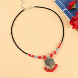 Bohemian Tassel Forehead Chain Women's Eyebrow Pendant