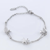 Bohemian Butterfly Chain Bracelets for Women Men