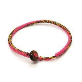 Boho Tiger Eye Peace Bracelet Bangle Multicolor Thread Friendship Bracelet