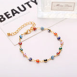 Bohemian Eyes Beads Anklets Evil Eye Pendant Anklet Bracelet