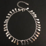 Bohemian Water Drop Anklet Leg Chain Tassel Foot Jewelry