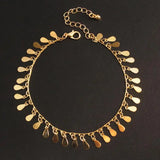 Bohemian Water Drop Anklet Leg Chain Tassel Foot Jewelry