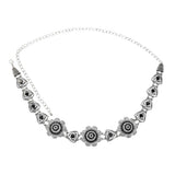 Bohemian Women's Chain Flower Waist Chain Dress Belt