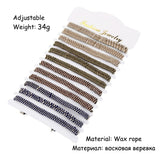 Bohemian Woven Thread Rope Bracelet For Women Men Charms Bracelets