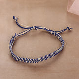 Bohemian Woven Thread Rope Bracelet For Women Men Charms Bracelets