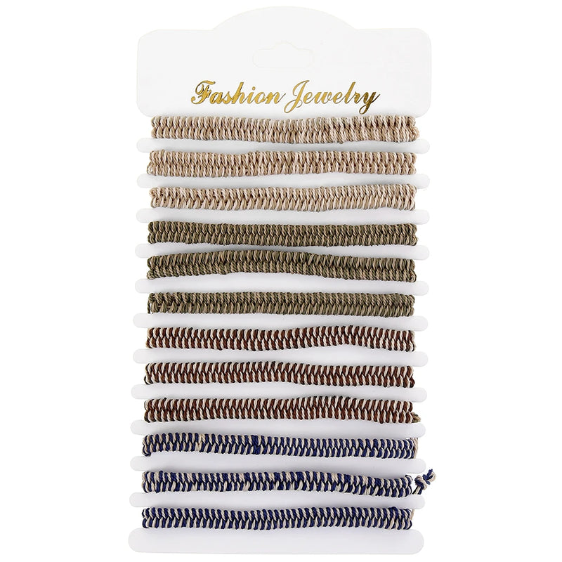 Bohemian Woven Thread Rope Bracelet For Women Men Charms Bracelets