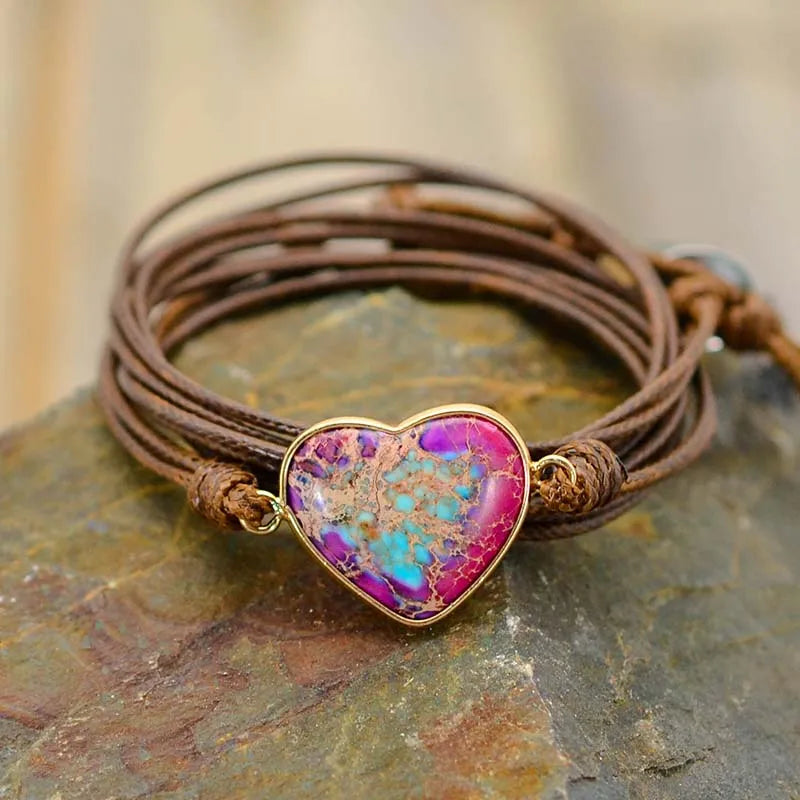 Bohemian Wrap Shape Friendship Rope Bracelets Vegan Jewelry