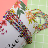 Bohemian Ethnic 6-Piece Waist Chain Glass Beads Belly Waist Chain