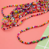 Bohemian Ethnic 6-Piece Waist Chain Glass Beads Belly Waist Chain
