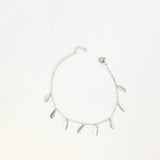 Bohemian Silver Chain Beach Barefoot Jewelry Anklet