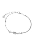 Bohemian 925 Silver Bracelet with Ins Pendant for Anniversary