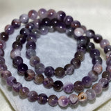 Bohemian Purple Stone Multilayer Bracelets 18in