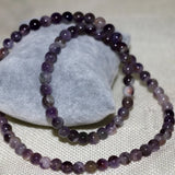 Bohemian Purple Stone Multilayer Bracelets 18in