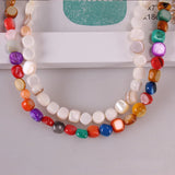 Boho Colorful Beads Women's Necklace Jewelry