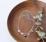 925 Sterling Silver Anklet Bracelet for Women