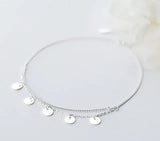 925 Sterling Silver Anklet Bracelet for Women