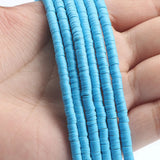 Boho 6MM Polymer Clay Heishi Beads Stretch Bracelet Multicolor 6pcs