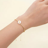 Boho Beaded Star Flower Bracelet for Women