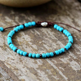 Boho Beaded Braided Bracelet 4mm Couples Jewelry