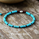 Boho Beaded Braided Bracelet 4mm Couples Jewelry
