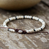 Boho Beaded Braided Bracelet 4mm Couples Jewelry
