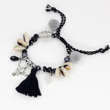 Boho Cow Head Tassel Bracelet Ethnic Jewelry