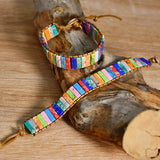 Boho 7 Chakra Healing Bracelet for Women