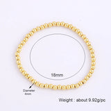 Boho Smiley Face Heart Beads Bracelet