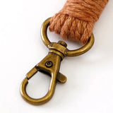 Boho Crochet Macram Keychain Set of 2pc