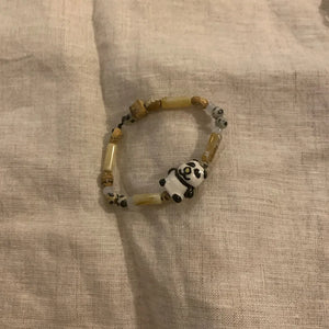 Boho Cartoon Panda Ceramic Bracelet