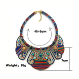 Boho Ethnic African Indian Necklace for Women Vintage Nigerian Jewelry F0361
