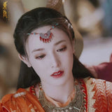 Boho Ethnic Gem Tassel Moon Headpiece for Women