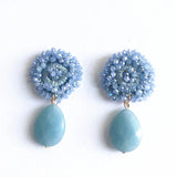 Boho Droplets Earrings Flower-shaped Statement Jewelry Christmas