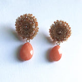 Boho Droplets Earrings Flower-shaped Statement Jewelry Christmas