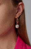 Boho Natural Pearl Earrings Statement Jewelry Charm