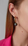 Boho Natural Pearl Earrings Statement Jewelry Charm