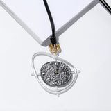 Boho Geometry Charm Necklace Long Chain Pendant Jewelry