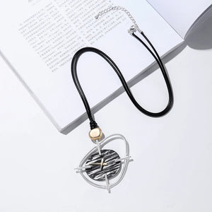 Boho Geometry Charm Necklace Long Chain Pendant Jewelry