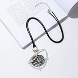 Boho Geometry Charm Necklace Long Chain Pendant Jewelry