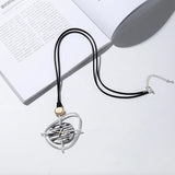 Boho Geometry Charm Necklace Long Chain Pendant Jewelry