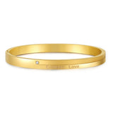 Boho Endless Love Cuff Bangles for Women Bracelet