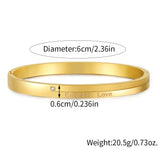 Boho Endless Love Cuff Bangles for Women Bracelet